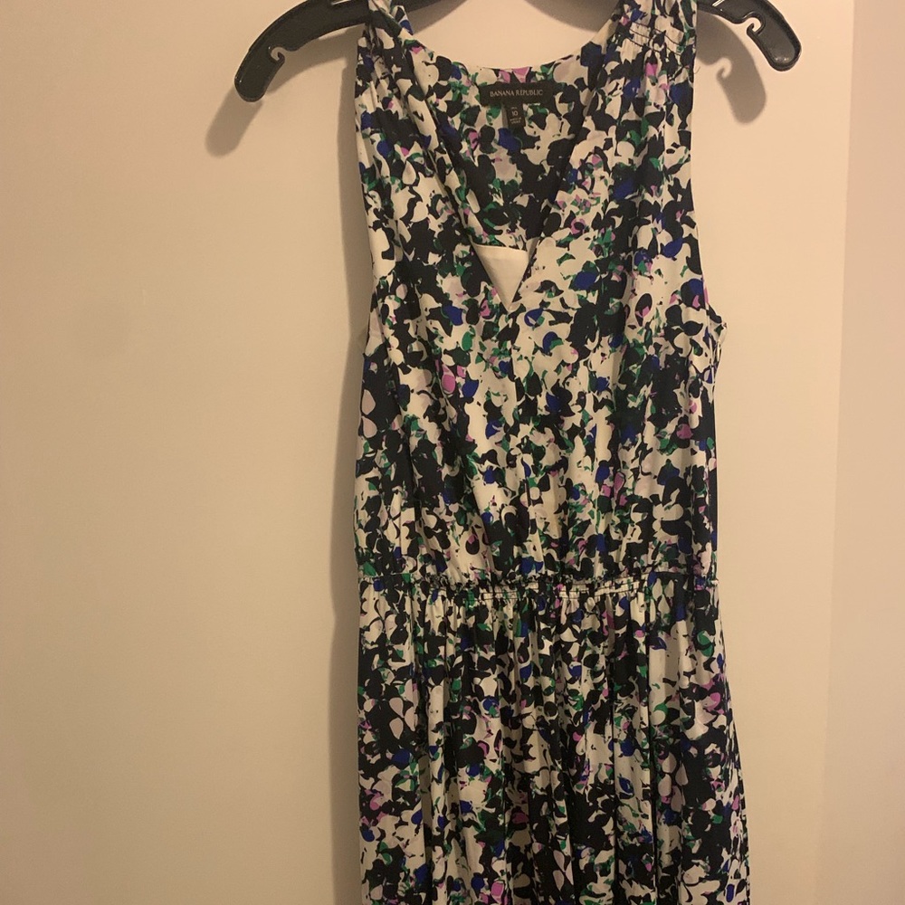 Banana republic maxi floral dress